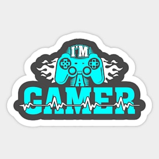 I am a gamer Sticker